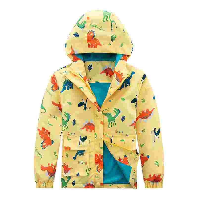Carmen Kids Camouflage Windproof Waterproof Jacket Fleece-lined