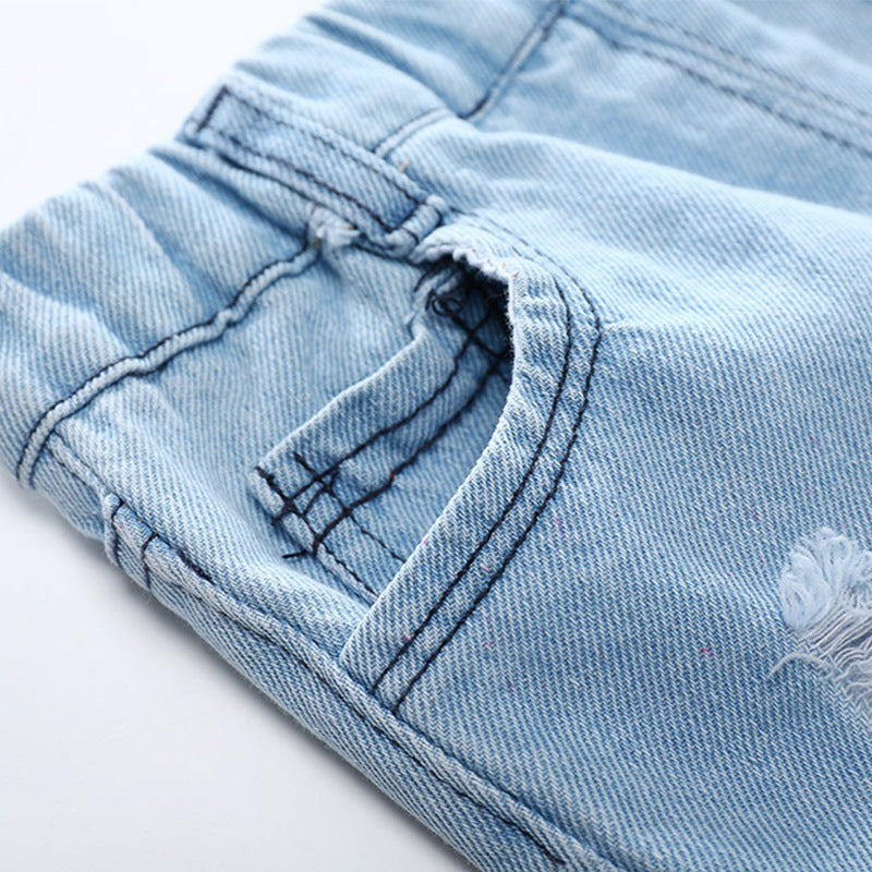 Elijah Boys' Ripped Jeans Shorts Beach Shorts - GuGuTon baby store - Baby Fashion - Toddlers Outfits - Babies Outfits - Toddler Clothes - Kids Clothing - Newborn Clothes - Newborn Wear - Kids Wear - Trending Clothes - Trending Outfits - Fall Fashion - Winter Fashion - Girls Clothes - Boys Clothes - Babies Wear - Kids Accessories - KidsWear - Summer Clothes - Summer Fashion - Summer Trend - Falls Sweaters - Tops - Bottom - Jeans - Blouse - Dresses - Newborn Dresses - Toys