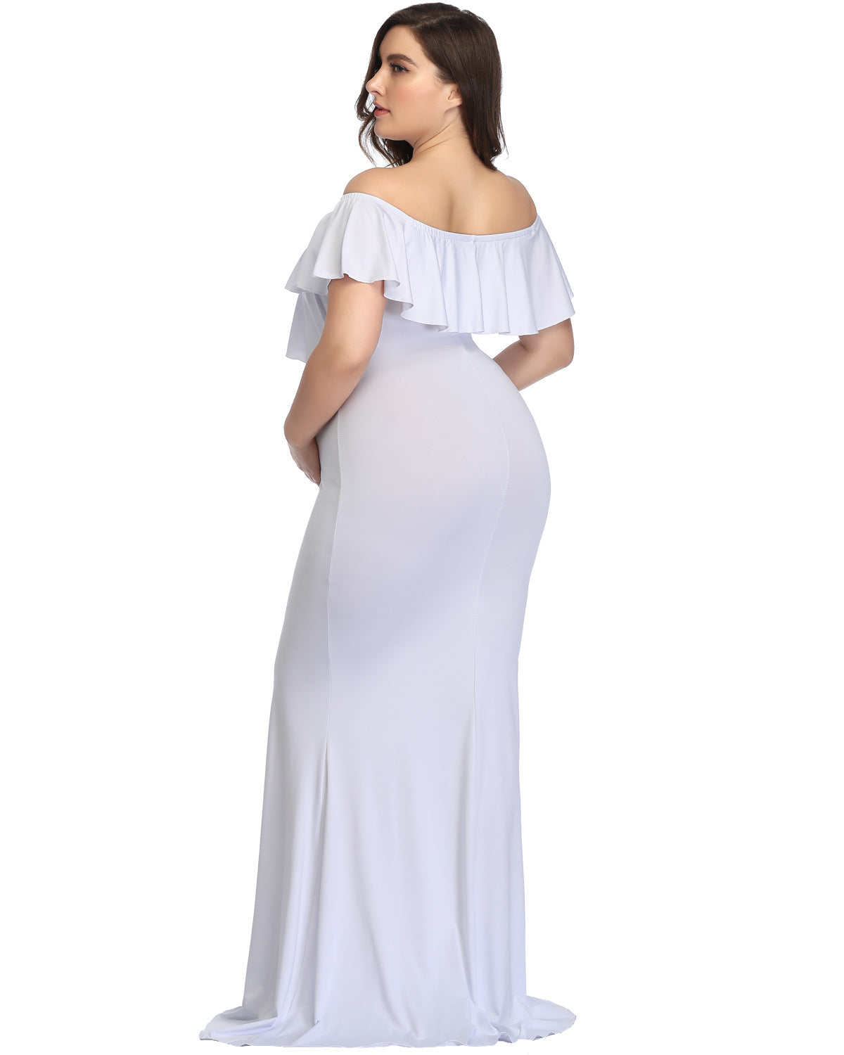 Annabelle Maternity Photography Chiffon Mop Maxi Dress