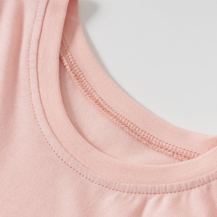 Abigail Children's t-shirt bottoming shirt t-shirt - GuGuTon baby store - Baby Fashion - Toddlers Outfits - Babies Outfits - Toddler Clothes - Kids Clothing - Newborn Clothes - Newborn Wear - Kids Wear - Trending Clothes - Trending Outfits - Fall Fashion - Winter Fashion - Girls Clothes - Boys Clothes - Babies Wear - Kids Accessories - KidsWear - Summer Clothes - Summer Fashion - Summer Trend - Falls Sweaters - Tops - Bottom - Jeans - Blouse - Dresses - Newborn Dresses - Toys