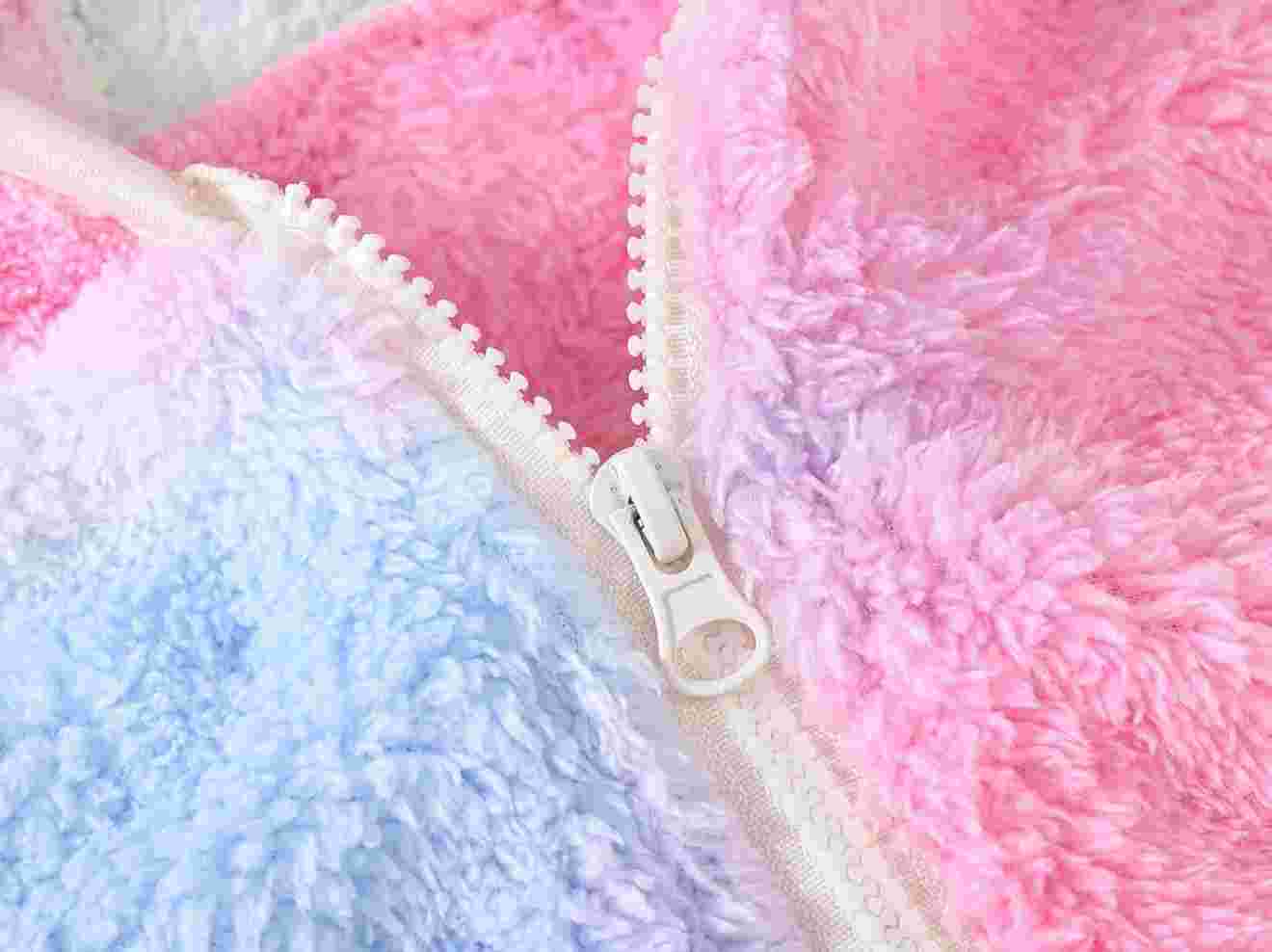 Leiny Toddler Bear Ear Fleece Hoodie - Warm Winter Jacket