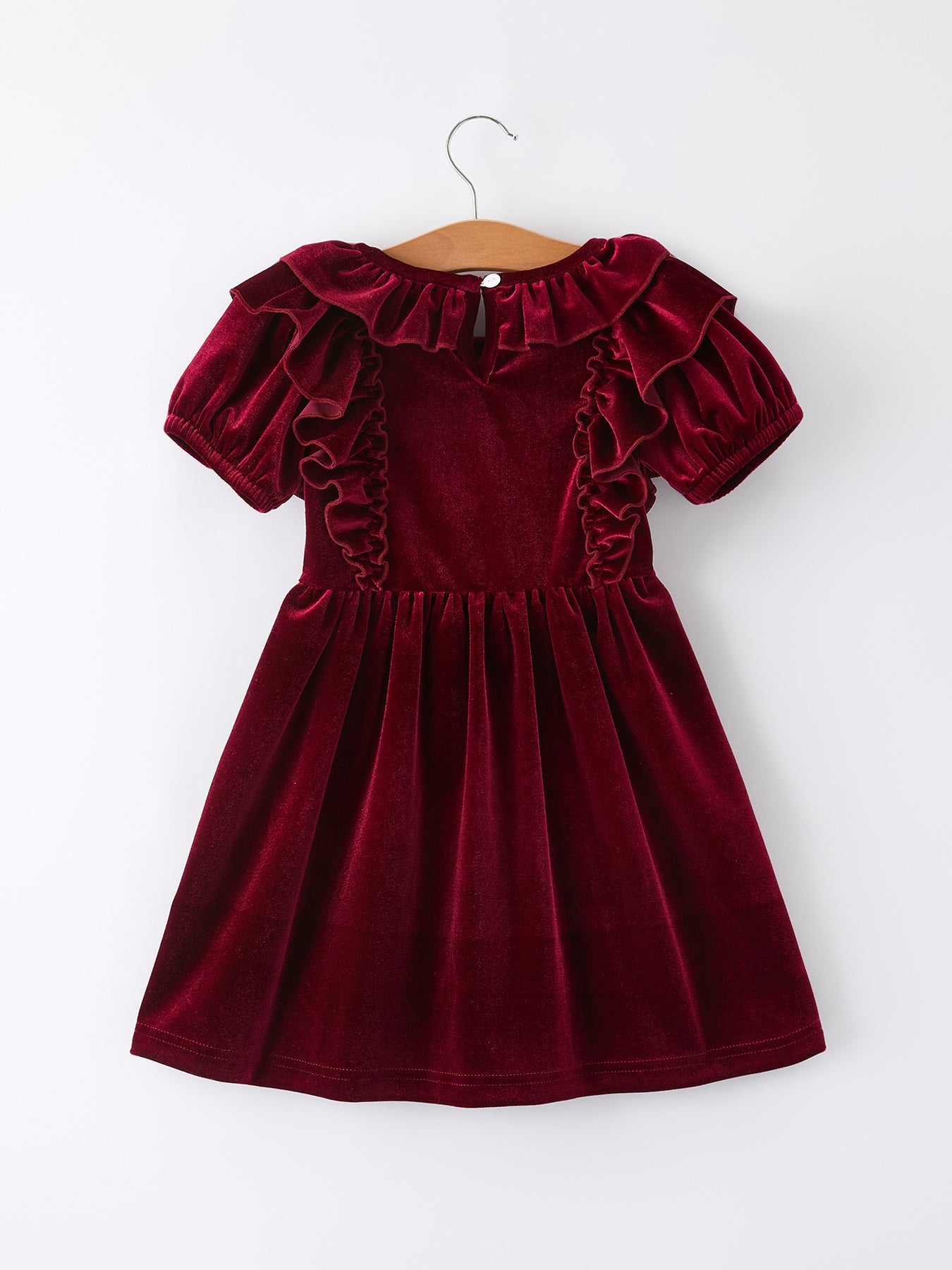 Trini Velvet Girls Dress-Multiple colors available