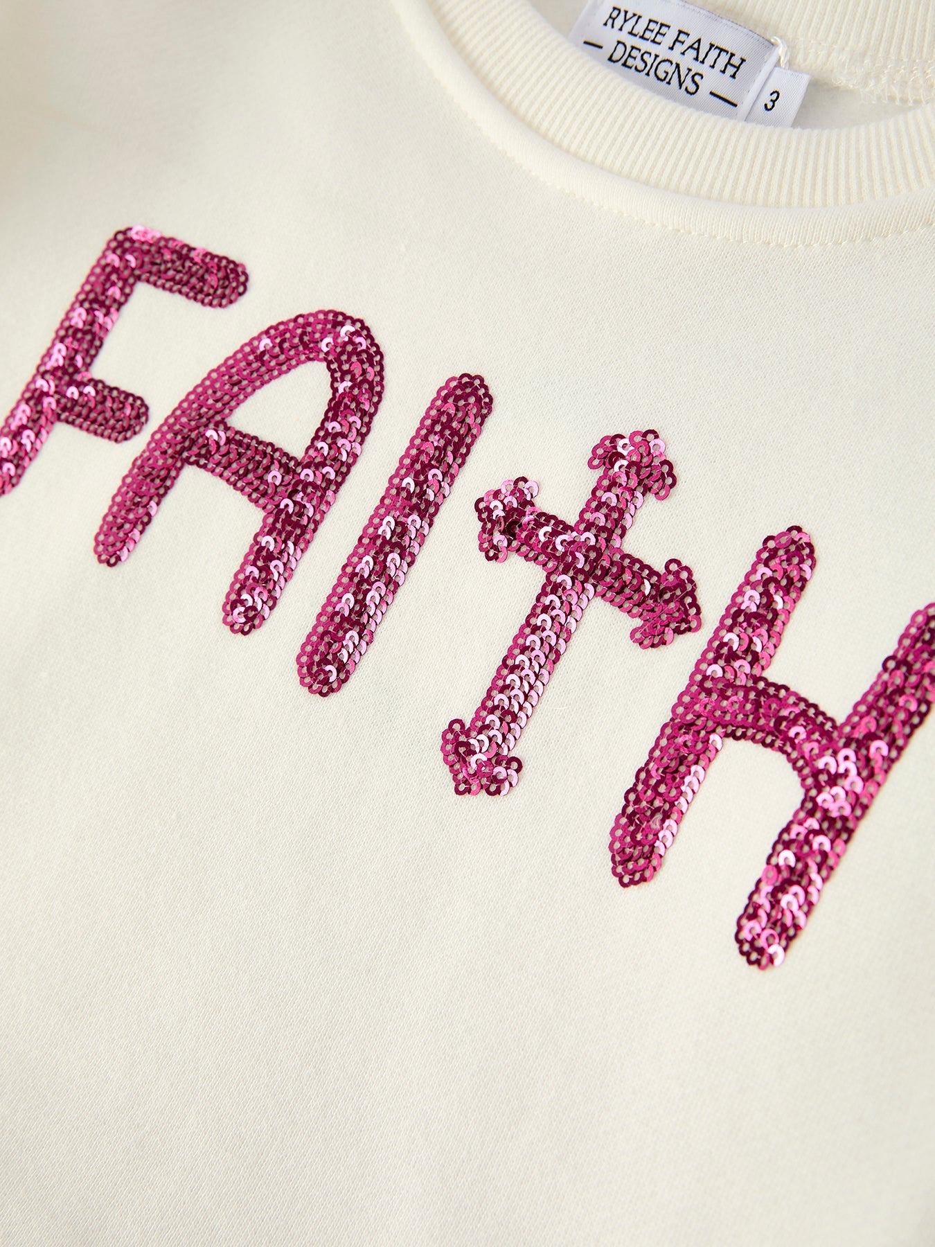 Denira Outfit – Long Sleeve Top & Pink Cross Mesh Skirt