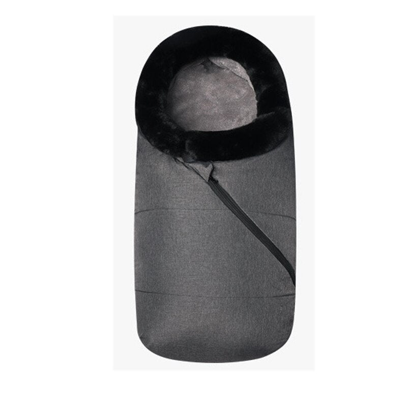 Newborn Baby Winter Warm Sleeping Bags Infant Button Swaddle Wrap