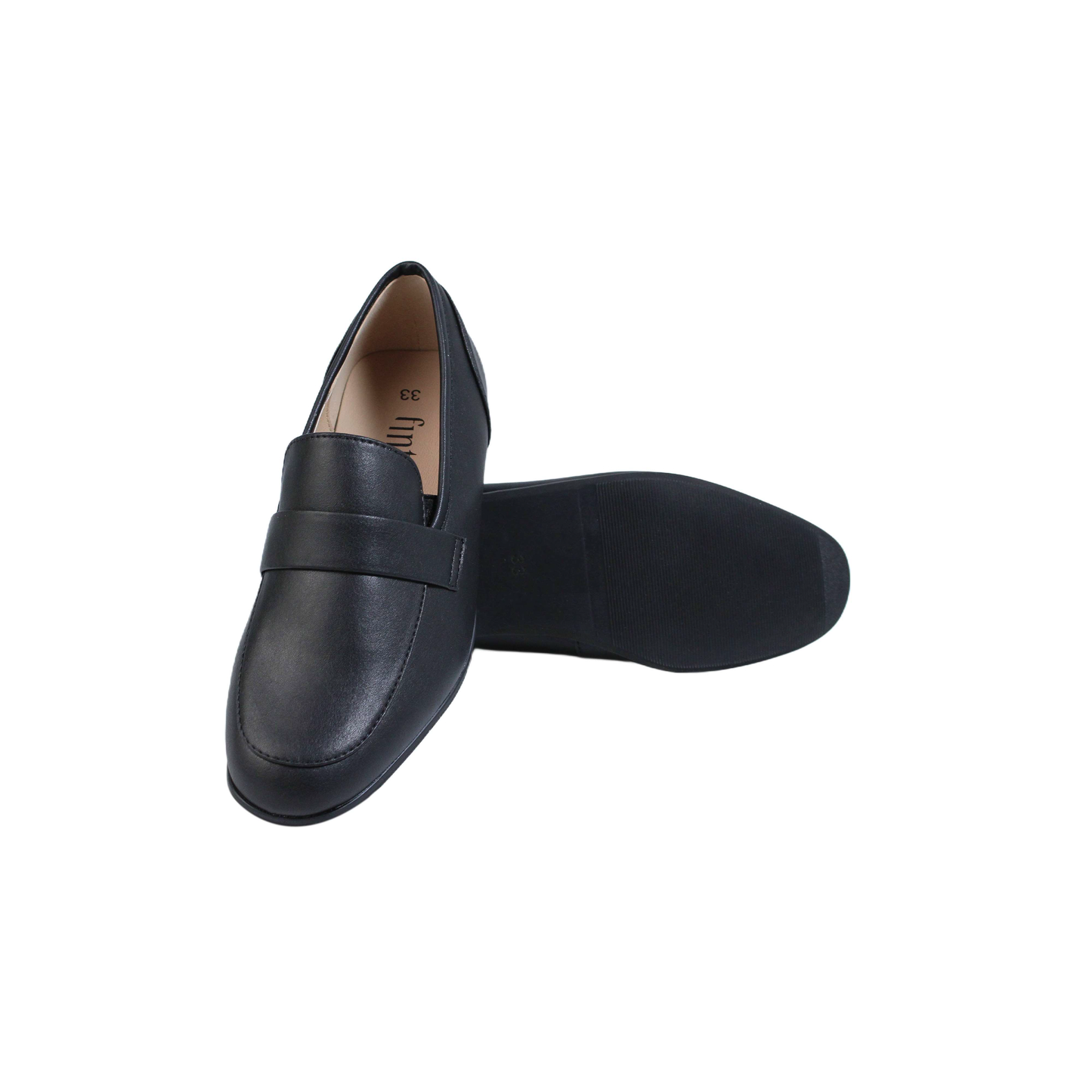 Jason Black Leather Shoes