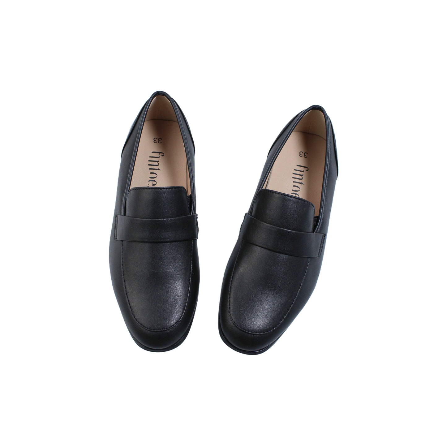 Jason Black Leather Shoes
