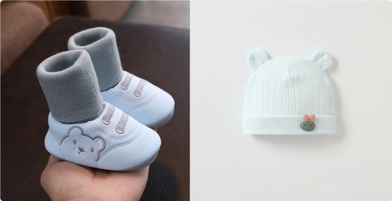 Angel Baby Cloth Shoes Simple Baby Indoor Non-slip Toddler Shoes