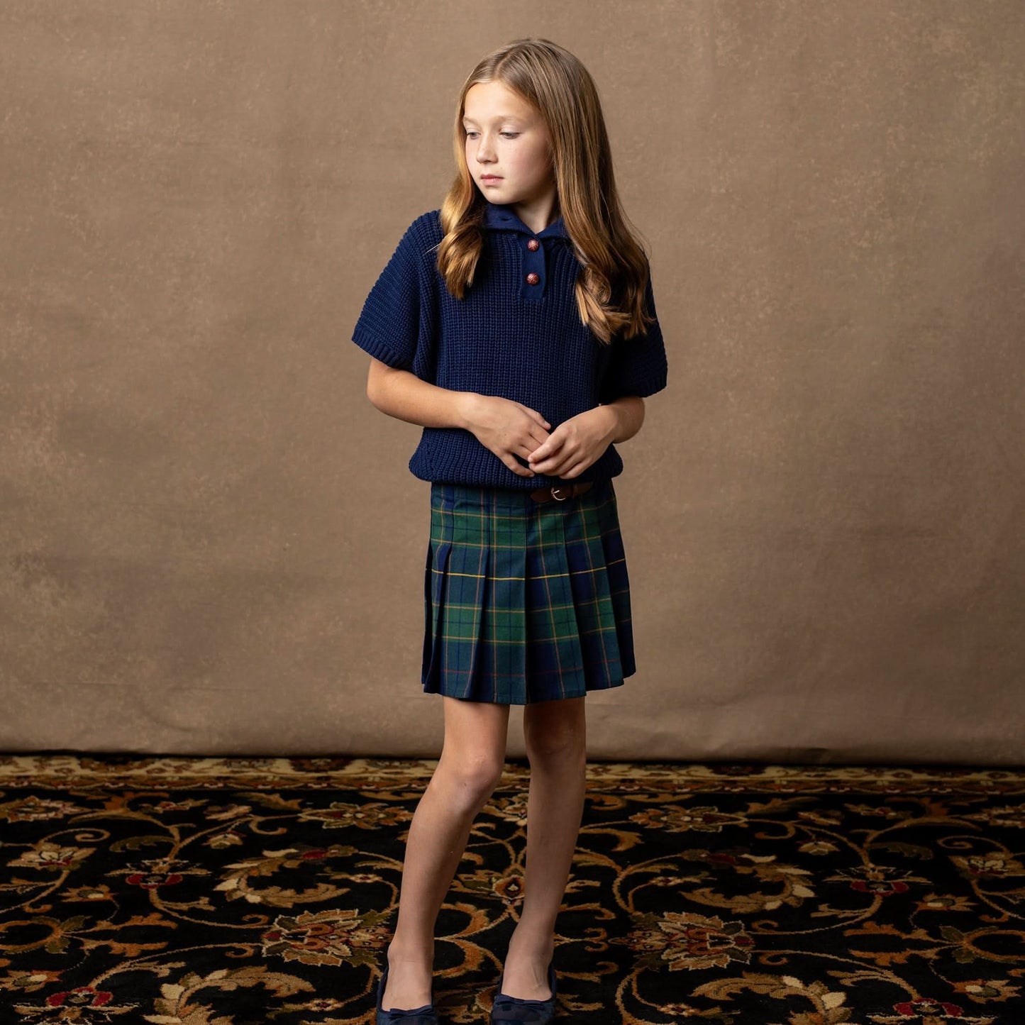 Clara xOrganic Spread Collar Sweater