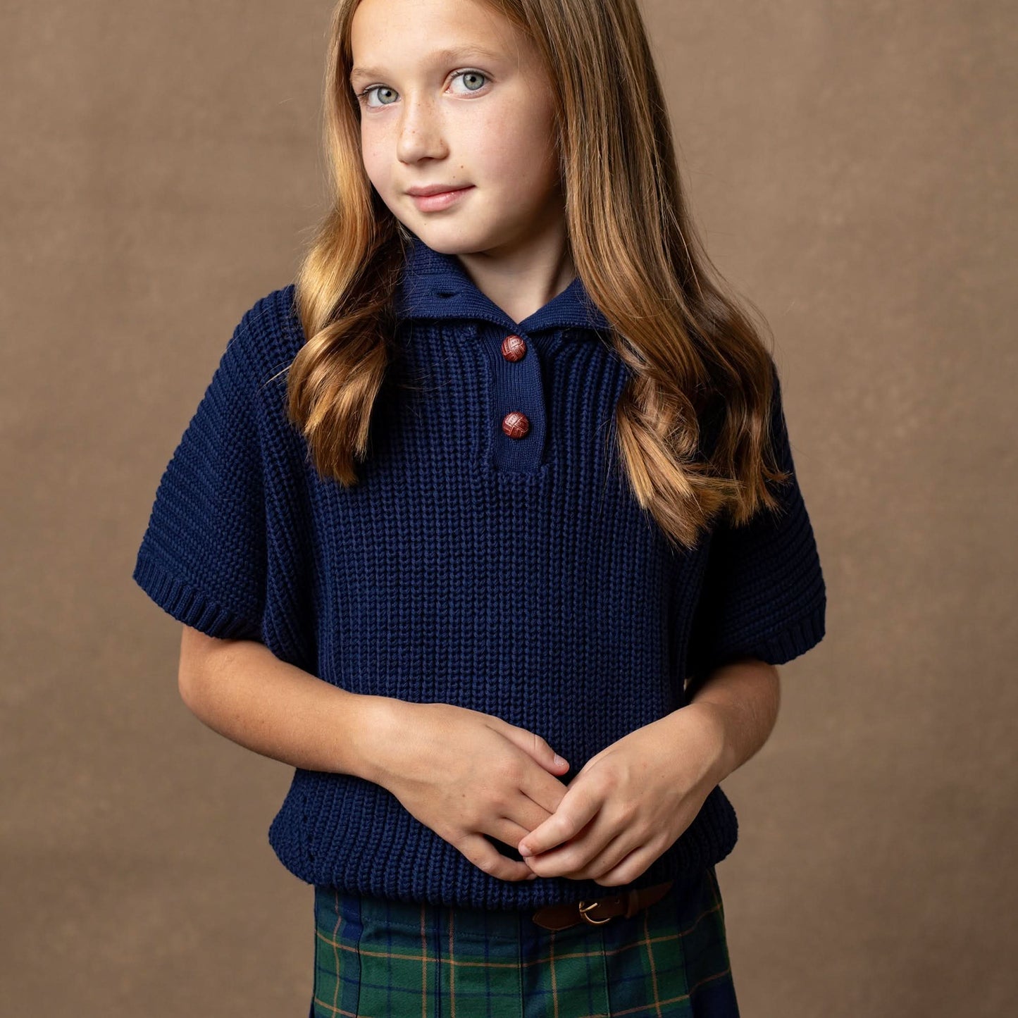 Clara xOrganic Spread Collar Sweater