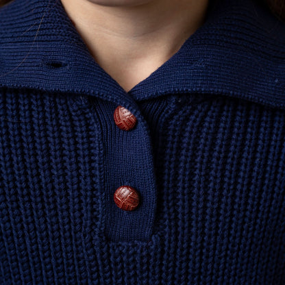 Clara xOrganic Spread Collar Sweater