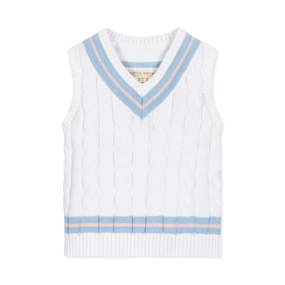 Greg Organic Cricket Sweater Vest - Baby