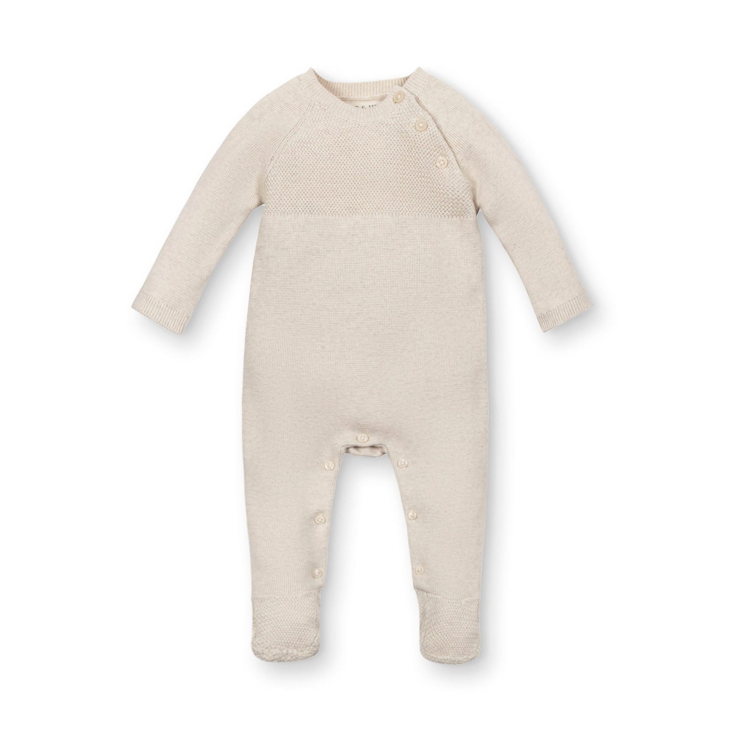 Alexis Organic Footed Sweater Romper