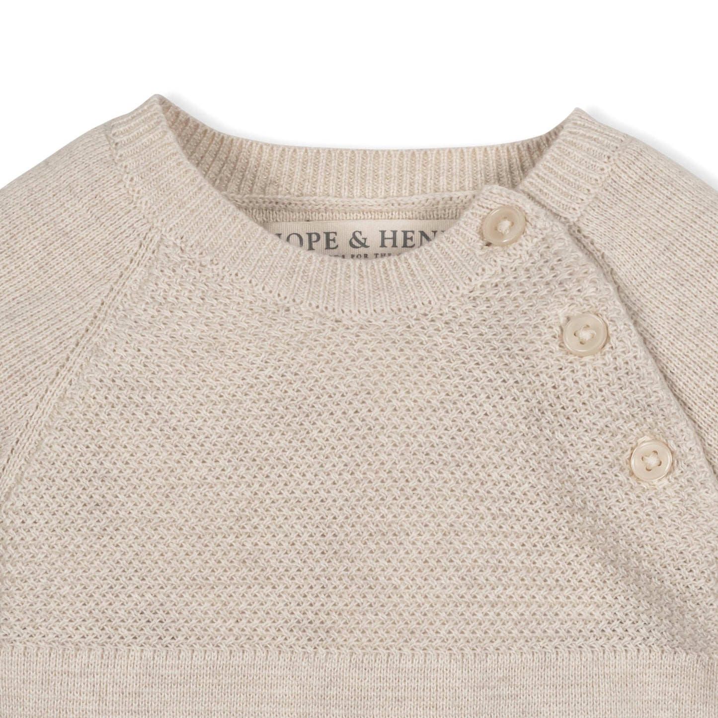 Alexis Organic Footed Sweater Romper