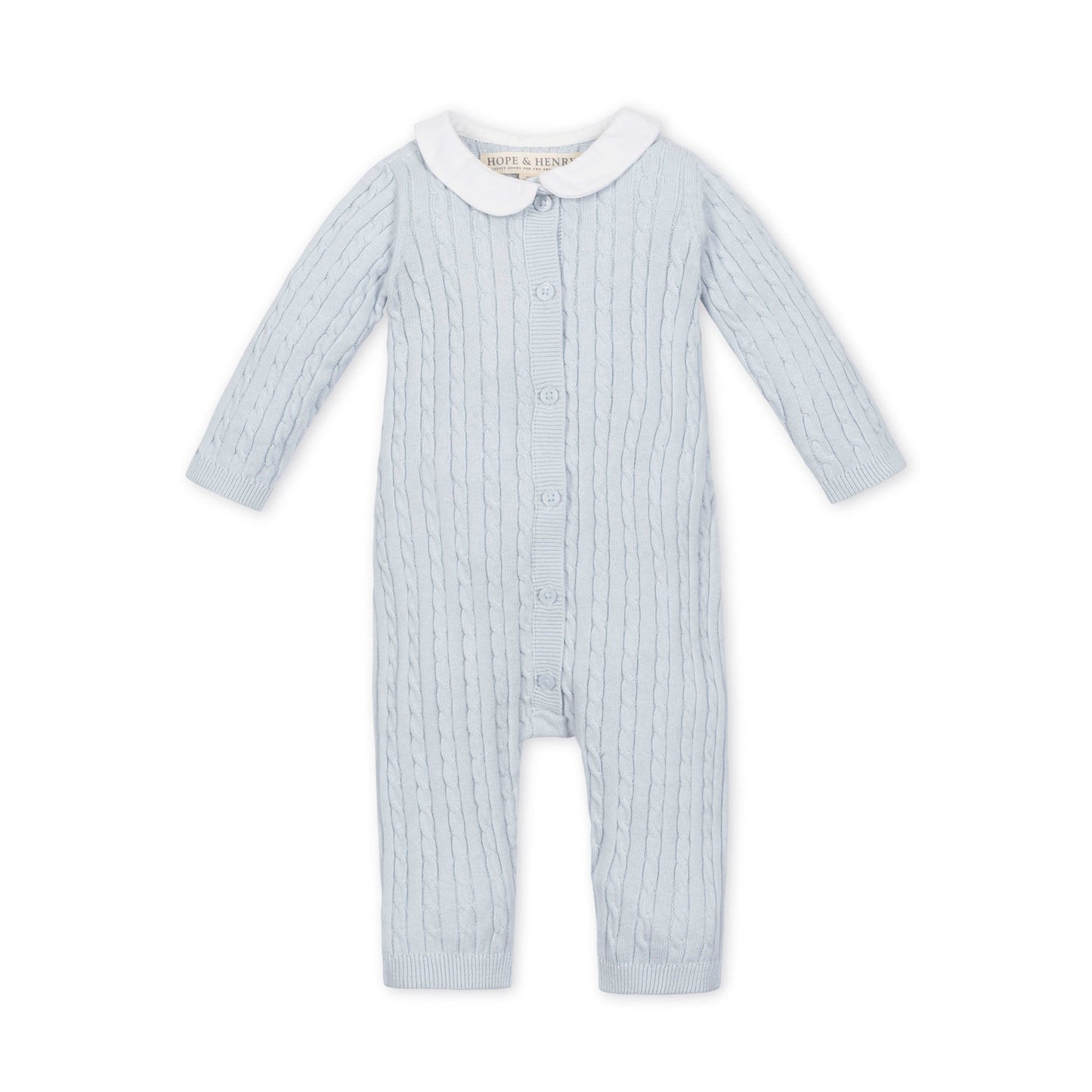 Joelly Organic Peter Pan Collar Sweater Romper