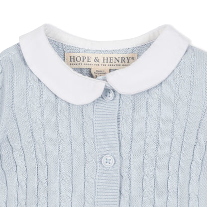 Joelly Organic Peter Pan Collar Sweater Romper