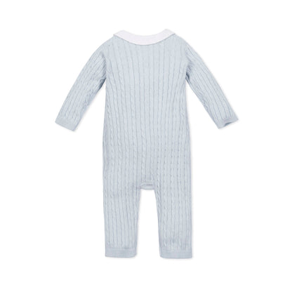 Joelly Organic Peter Pan Collar Sweater Romper