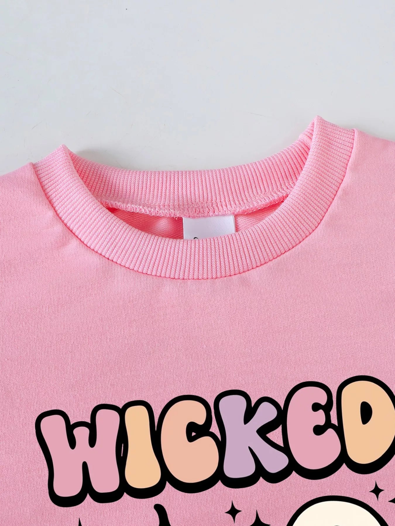 Christine Halloween Graphic Sweatshirt and Flare Pants Set - GuGuTon baby store - Baby Fashion - Toddlers Outfits - Babies Outfits - Toddler Clothes - Kids Clothing - Newborn Clothes - Newborn Wear - Kids Wear - Trending Clothes - Trending Outfits - Fall Fashion - Winter Fashion - Girls Clothes - Boys Clothes - Babies Wear - Kids Accessories - KidsWear - Summer Clothes - Summer Fashion - Summer Trend - Falls Sweaters - Tops - Bottom - Jeans - Blouse - Dresses - Newborn Dresses - Toys