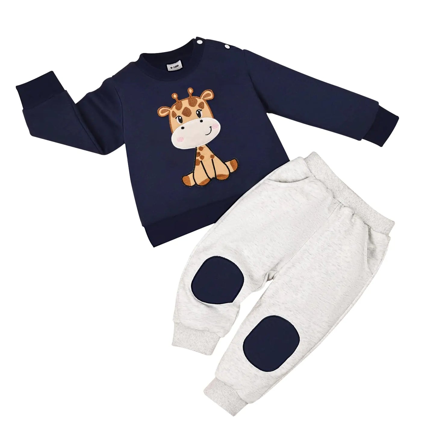 Baby Boy Toddler Long Sleeve  Pocket Set 18-24 Months