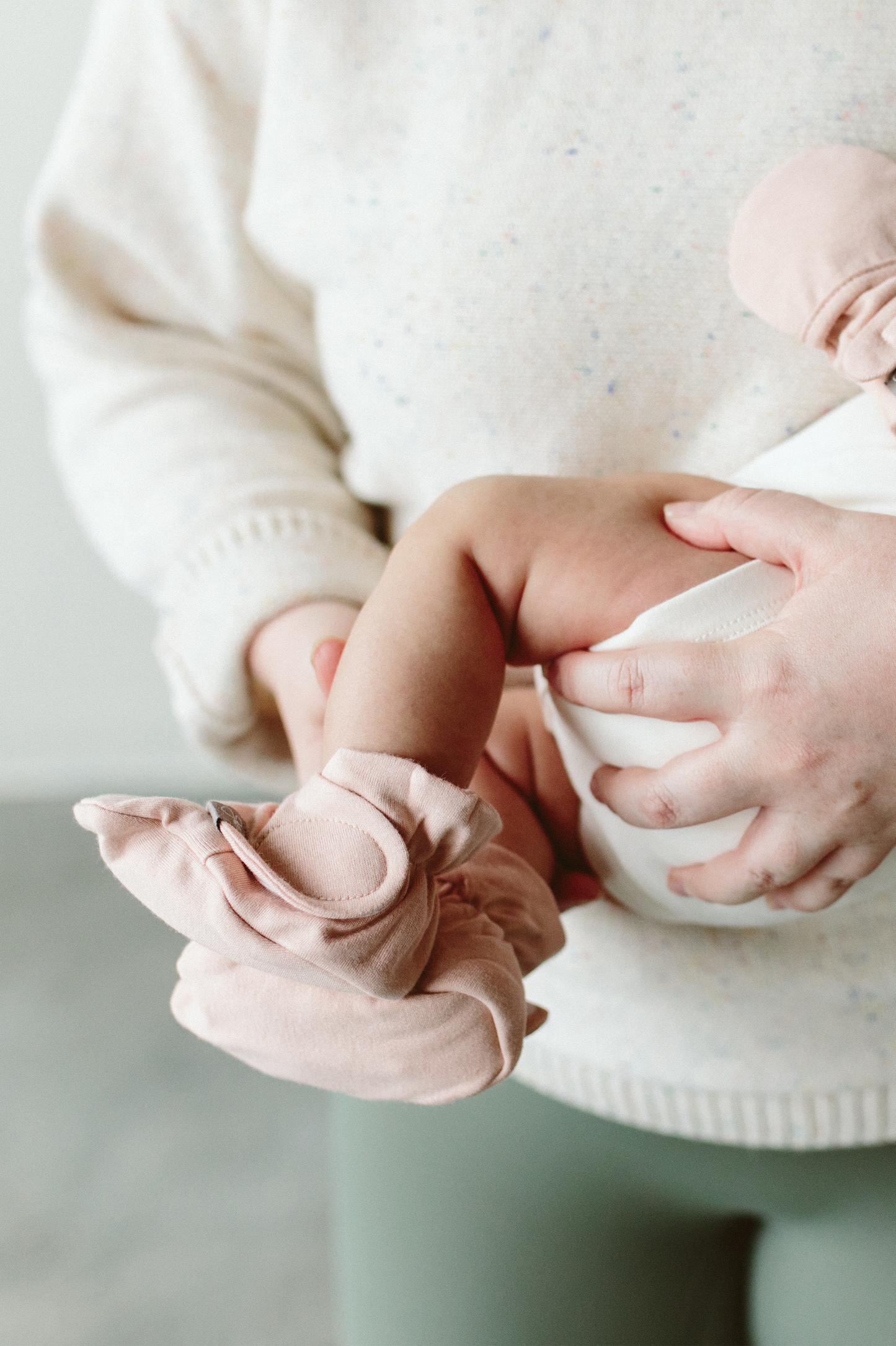 Colter Soft Organic Cotton Stay On Rose Boots