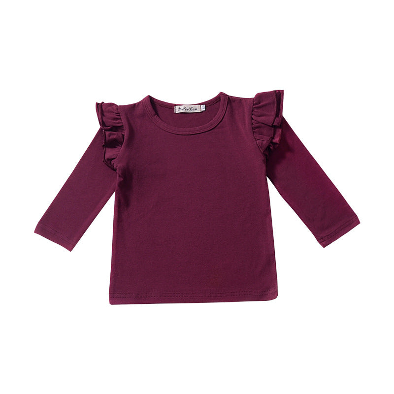 Isabella Girls' cotton long sleeve T-shirt - GuGuTon baby store - Baby Fashion - Toddlers Outfits - Babies Outfits - Toddler Clothes - Kids Clothing - Newborn Clothes - Newborn Wear - Kids Wear - Trending Clothes - Trending Outfits - Fall Fashion - Winter Fashion - Girls Clothes - Boys Clothes - Babies Wear - Kids Accessories - KidsWear - Summer Clothes - Summer Fashion - Summer Trend - Falls Sweaters - Tops - Bottom - Jeans - Blouse - Dresses - Newborn Dresses - Toys