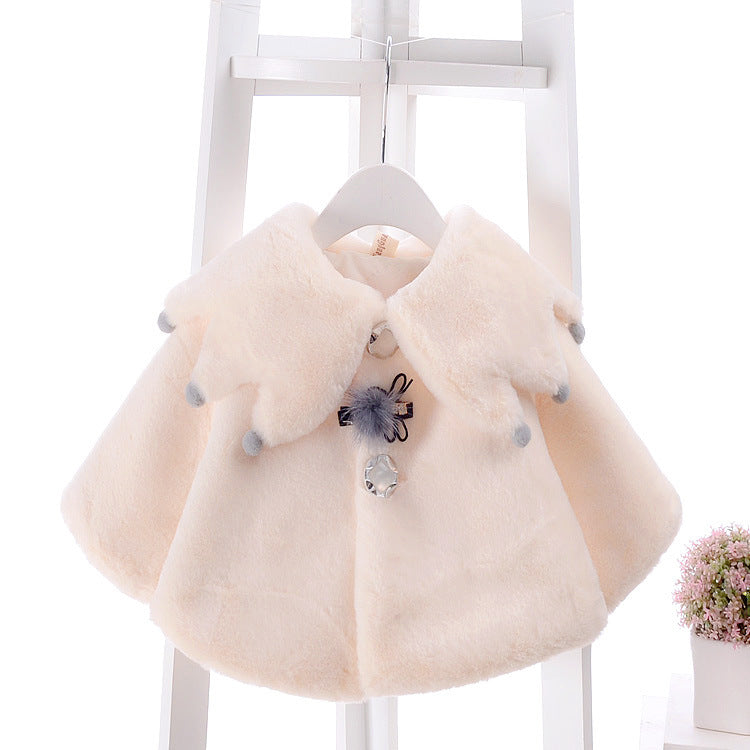 Amelia Children's  Wear Baby Heavy Cape Baby Cape Coat