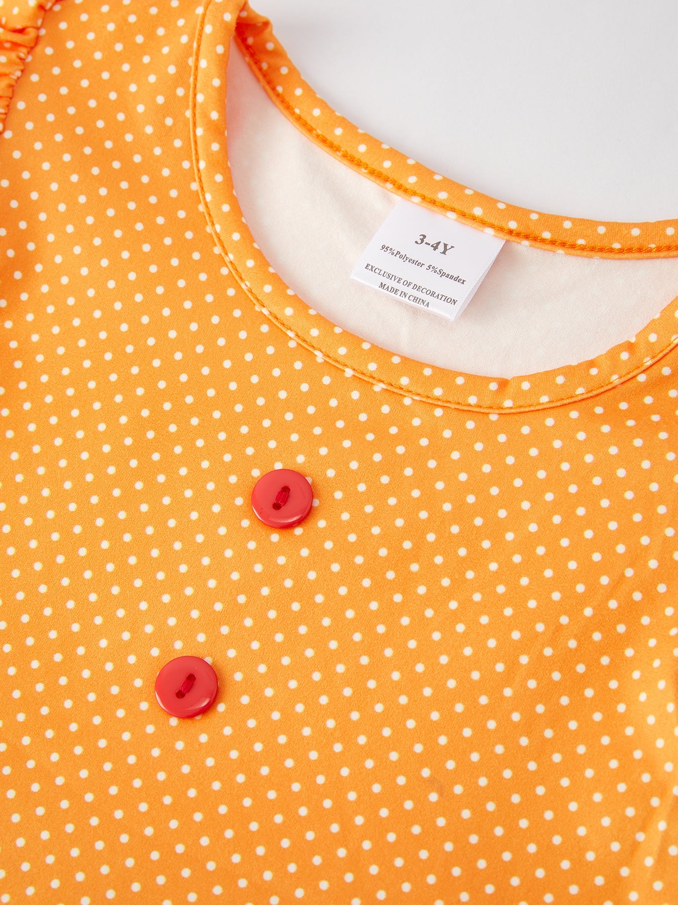 Fermina Farm Ruffle Girls Dress