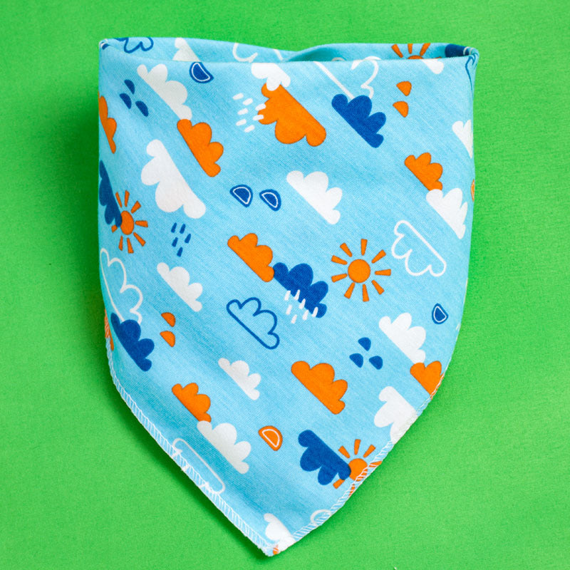 Stetson Drooling Towel Baby Triangle Towel Double Layer
