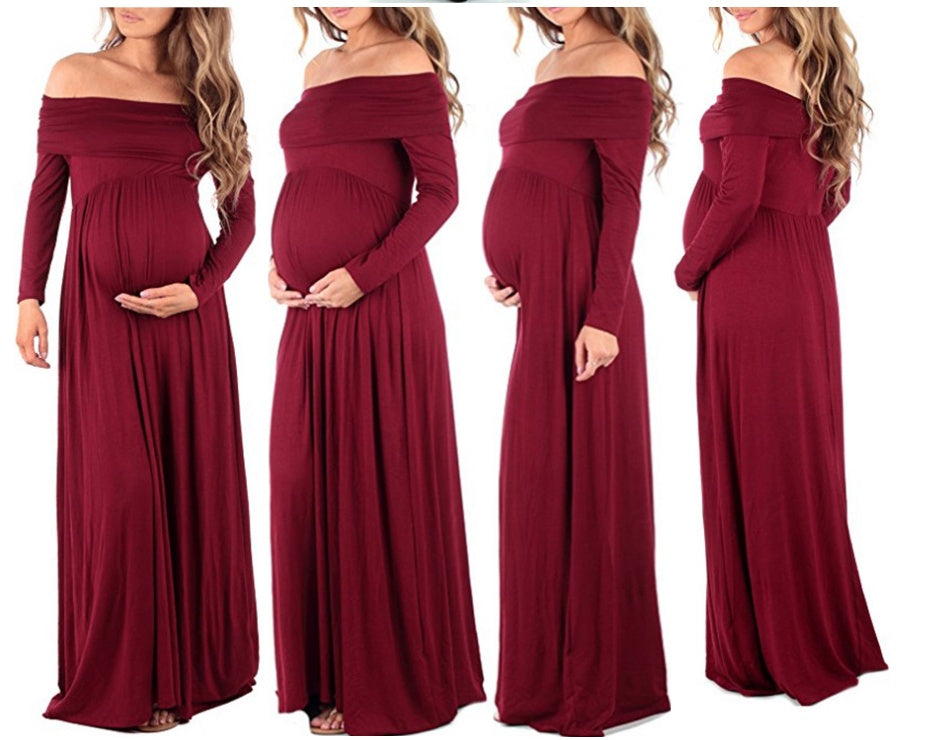 Diana Mommy Very Elegant Maternity Maxi Dress