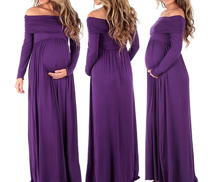 Diana Mommy Very Elegant Maternity Maxi Dress