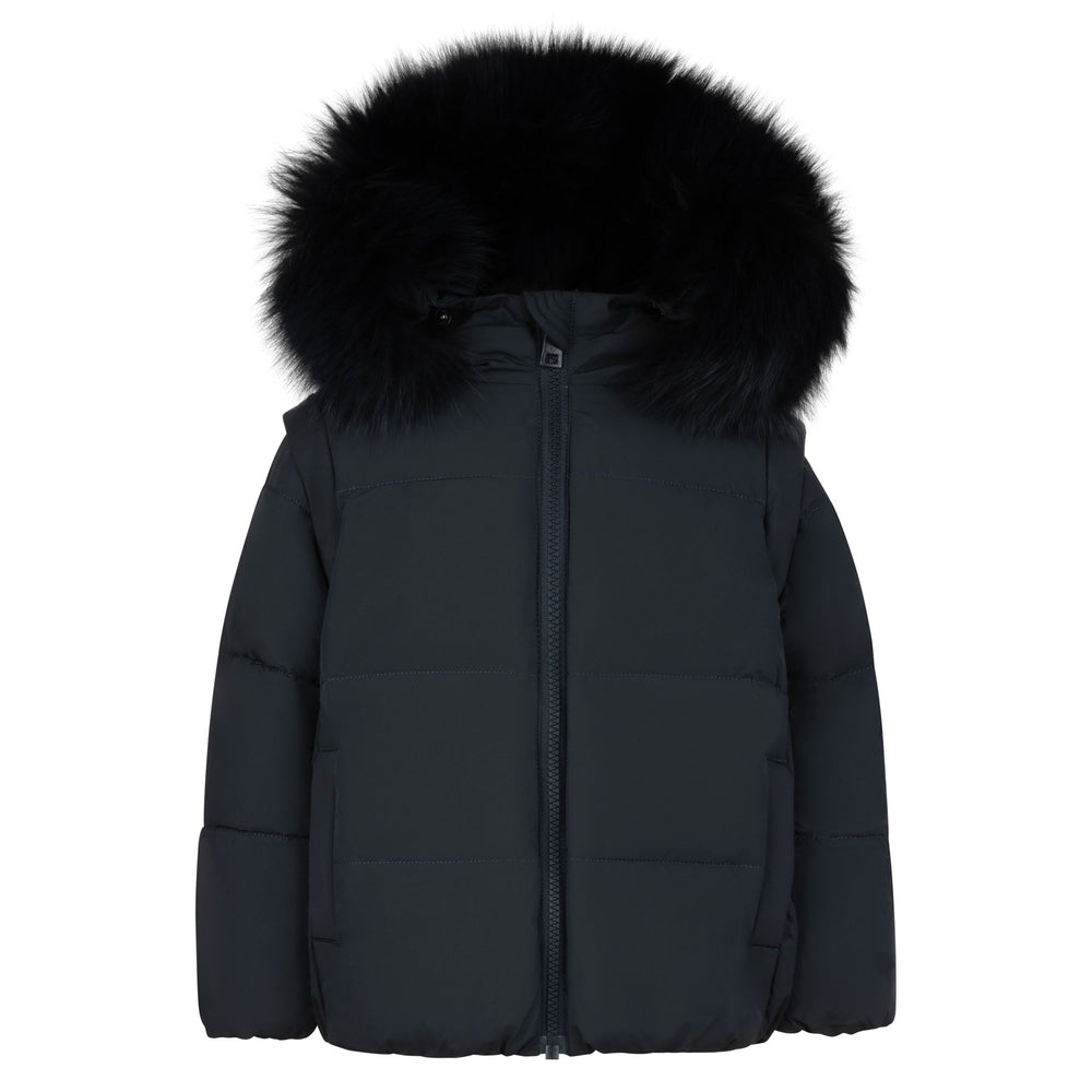 Theo Little Boys Black Jacket - GuGuTon baby store - Baby Fashion - Toddlers Outfits - Babies Outfits - Toddler Clothes - Kids Clothing - Newborn Clothes - Newborn Wear - Kids Wear - Trending Clothes - Trending Outfits - Fall Fashion - Winter Fashion - Girls Clothes - Boys Clothes - Babies Wear - Kids Accessories - KidsWear - Summer Clothes - Summer Fashion - Summer Trend - Falls Sweaters - Tops - Bottom - Jeans - Blouse - Dresses - Newborn Dresses - Toys