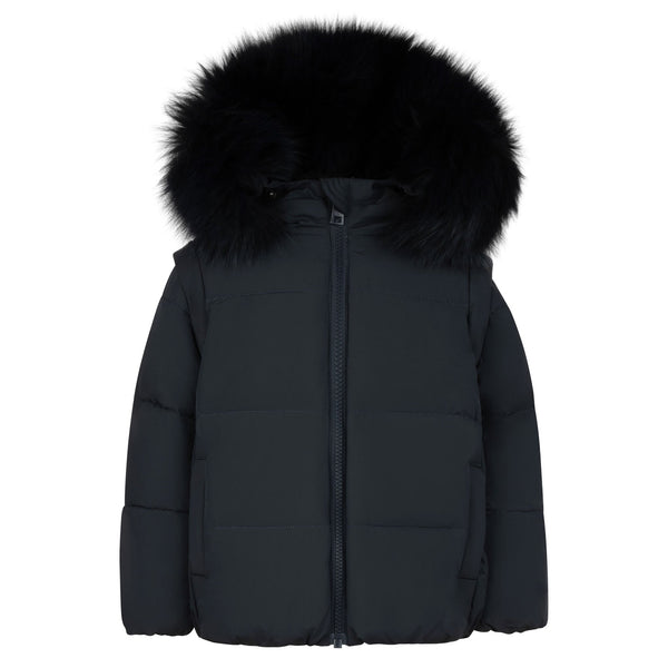 Theo Little Boys Black Jacket - GuGuTon baby store - Baby Fashion - Toddlers Outfits - Babies Outfits - Toddler Clothes - Kids Clothing - Newborn Clothes - Newborn Wear - Kids Wear - Trending Clothes - Trending Outfits - Fall Fashion - Winter Fashion - Girls Clothes - Boys Clothes - Babies Wear - Kids Accessories - KidsWear - Summer Clothes - Summer Fashion - Summer Trend - Falls Sweaters - Tops - Bottom - Jeans - Blouse - Dresses - Newborn Dresses - Toys