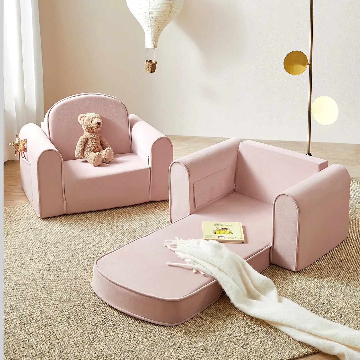 GentleSnug Kid Chair - Pink