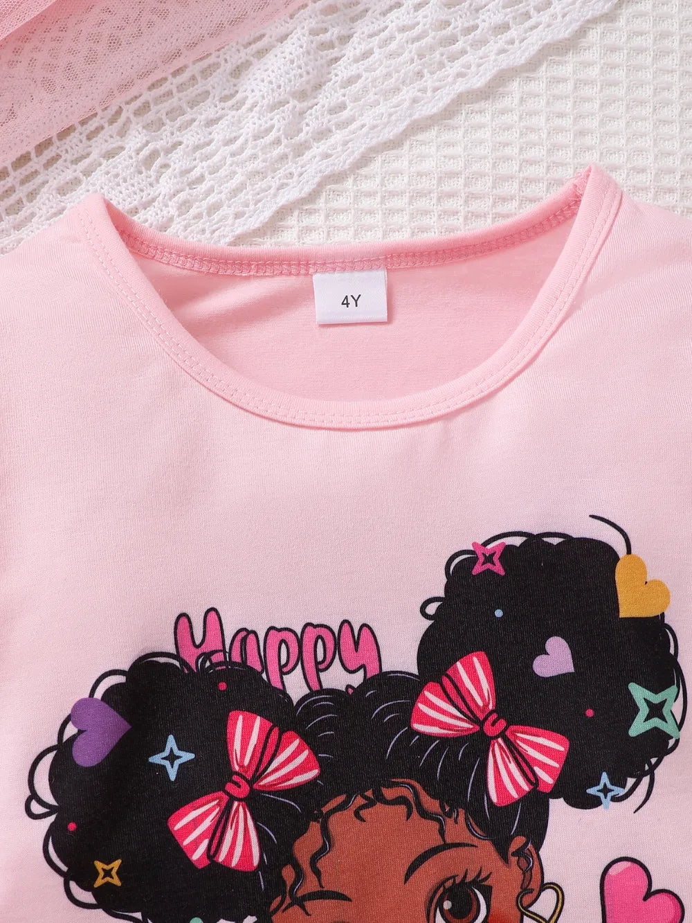 Candice Cartoon Graphic Top and Pants Set - GuGuTon baby store - Baby Fashion - Toddlers Outfits - Babies Outfits - Toddler Clothes - Kids Clothing - Newborn Clothes - Newborn Wear - Kids Wear - Trending Clothes - Trending Outfits - Fall Fashion - Winter Fashion - Girls Clothes - Boys Clothes - Babies Wear - Kids Accessories - KidsWear - Summer Clothes - Summer Fashion - Summer Trend - Falls Sweaters - Tops - Bottom - Jeans - Blouse - Dresses - Newborn Dresses - Toys