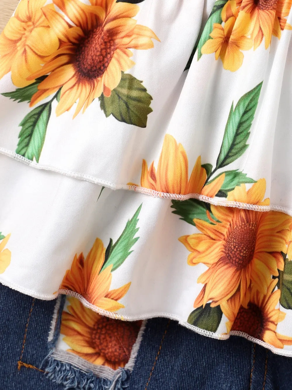 Selene Sunflower Ruffled Short Sleeve Top and Shorts Set - GuGuTon baby store - Baby Fashion - Toddlers Outfits - Babies Outfits - Toddler Clothes - Kids Clothing - Newborn Clothes - Newborn Wear - Kids Wear - Trending Clothes - Trending Outfits - Fall Fashion - Winter Fashion - Girls Clothes - Boys Clothes - Babies Wear - Kids Accessories - KidsWear - Summer Clothes - Summer Fashion - Summer Trend - Falls Sweaters - Tops - Bottom - Jeans - Blouse - Dresses - Newborn Dresses - Toys