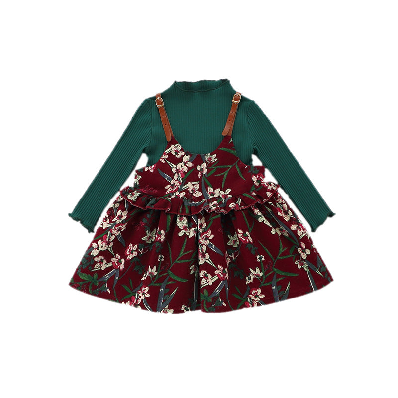 Nieves Baby Dress Girl's Autumn Baby Clothing Casual