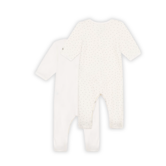 Jace 2-Pack Velour Baby Pajamas