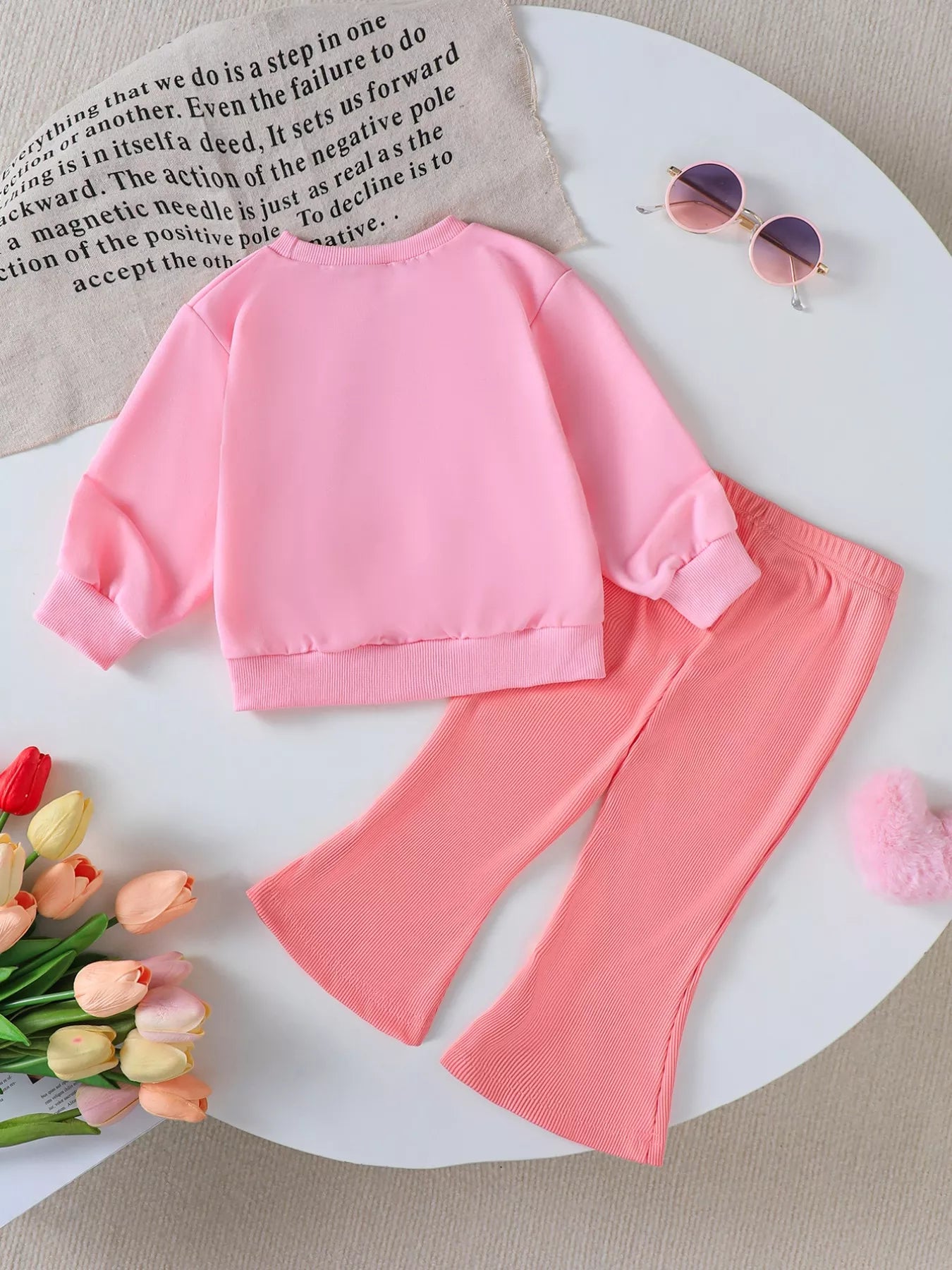 Christine Halloween Graphic Sweatshirt and Flare Pants Set - GuGuTon baby store - Baby Fashion - Toddlers Outfits - Babies Outfits - Toddler Clothes - Kids Clothing - Newborn Clothes - Newborn Wear - Kids Wear - Trending Clothes - Trending Outfits - Fall Fashion - Winter Fashion - Girls Clothes - Boys Clothes - Babies Wear - Kids Accessories - KidsWear - Summer Clothes - Summer Fashion - Summer Trend - Falls Sweaters - Tops - Bottom - Jeans - Blouse - Dresses - Newborn Dresses - Toys