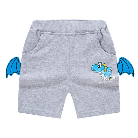 Henry Summer New Children's Shorts Boys' Three-dimensional Dinosaur Pants