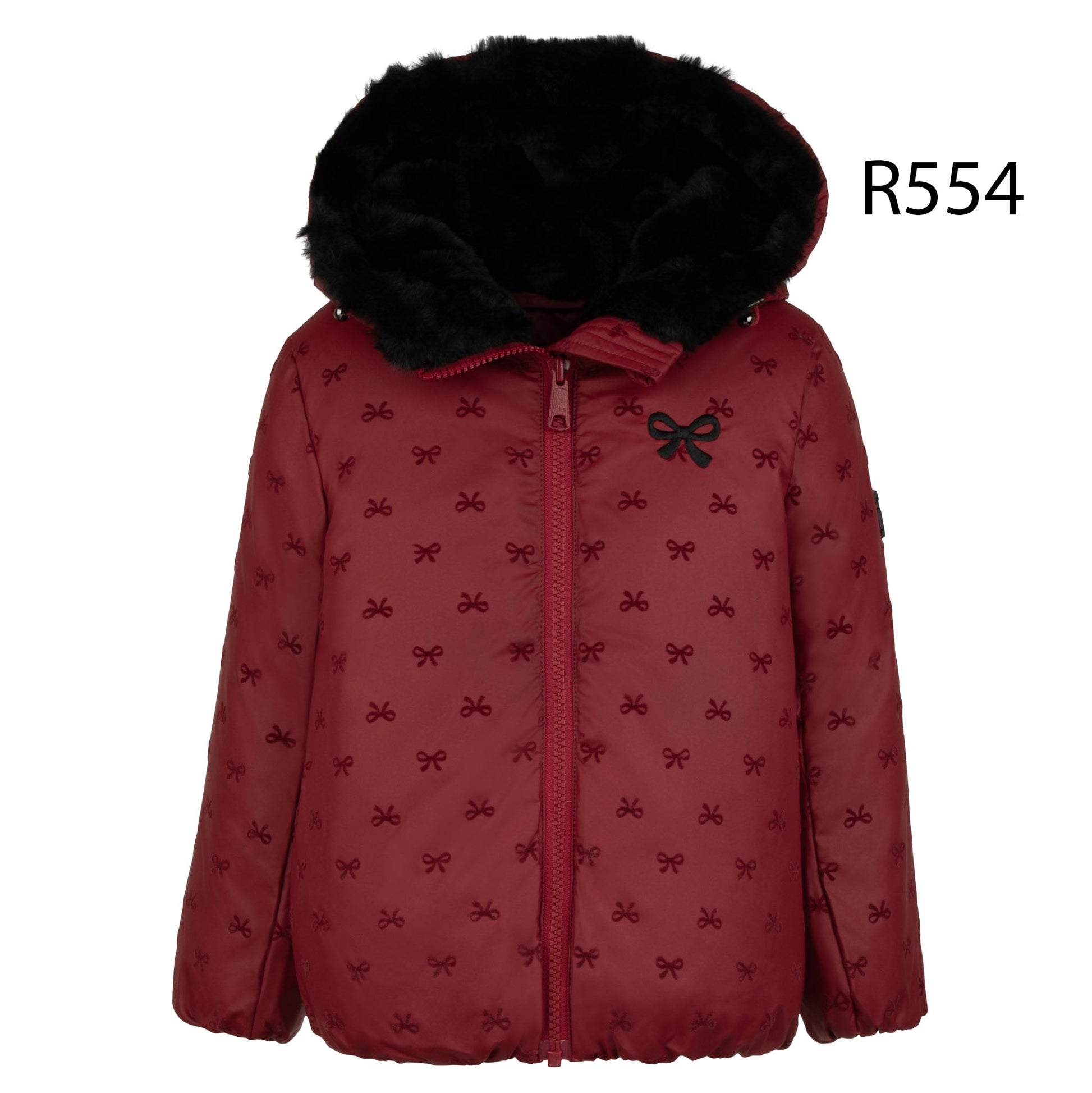 Jordan Raygo Red Embroidered All Bows Jacket - GuGuTon baby store - Baby Fashion - Toddlers Outfits - Babies Outfits - Toddler Clothes - Kids Clothing - Newborn Clothes - Newborn Wear - Kids Wear - Trending Clothes - Trending Outfits - Fall Fashion - Winter Fashion - Girls Clothes - Boys Clothes - Babies Wear - Kids Accessories - KidsWear - Summer Clothes - Summer Fashion - Summer Trend - Falls Sweaters - Tops - Bottom - Jeans - Blouse - Dresses - Newborn Dresses - Toys