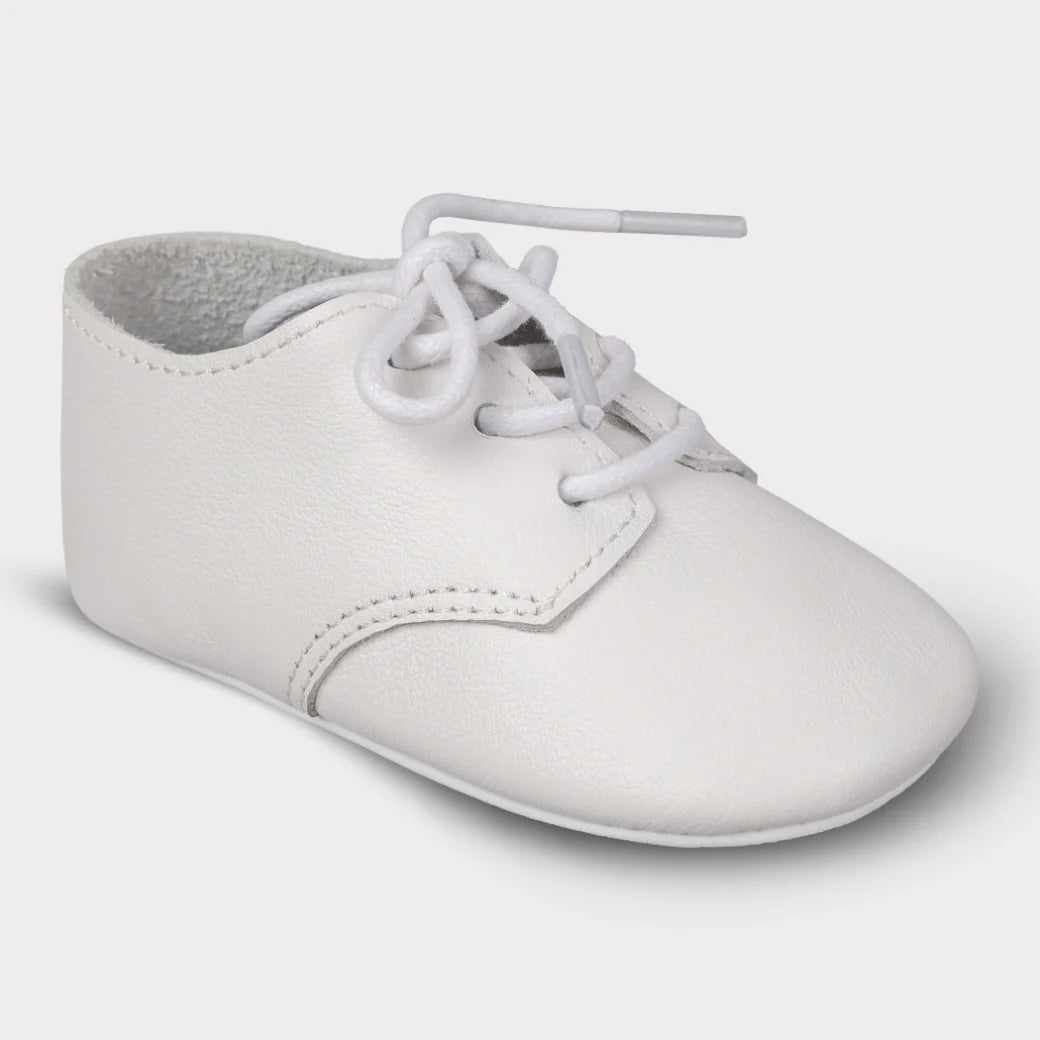 August Girls Crib Lace-Up Shoe - GuGuTon baby store - Baby Fashion - Toddlers Outfits - Babies Outfits - Toddler Clothes - Kids Clothing - Newborn Clothes - Newborn Wear - Kids Wear - Trending Clothes - Trending Outfits - Fall Fashion - Winter Fashion - Girls Clothes - Boys Clothes - Babies Wear - Kids Accessories - KidsWear - Summer Clothes - Summer Fashion - Summer Trend - Falls Sweaters - Tops - Bottom - Jeans - Blouse - Dresses - Newborn Dresses - Toys
