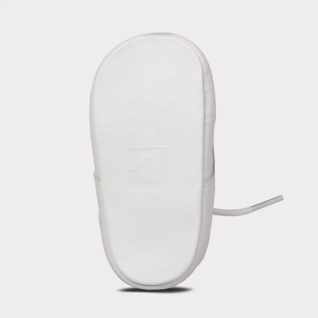 August Girls Crib Lace-Up Shoe - GuGuTon baby store - Baby Fashion - Toddlers Outfits - Babies Outfits - Toddler Clothes - Kids Clothing - Newborn Clothes - Newborn Wear - Kids Wear - Trending Clothes - Trending Outfits - Fall Fashion - Winter Fashion - Girls Clothes - Boys Clothes - Babies Wear - Kids Accessories - KidsWear - Summer Clothes - Summer Fashion - Summer Trend - Falls Sweaters - Tops - Bottom - Jeans - Blouse - Dresses - Newborn Dresses - Toys