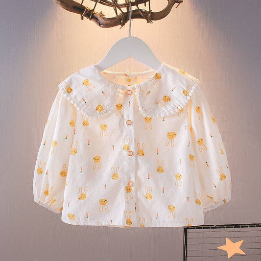 Ella Baby Girl Spring Suit Girls Shirt Vest Two Piece Set
