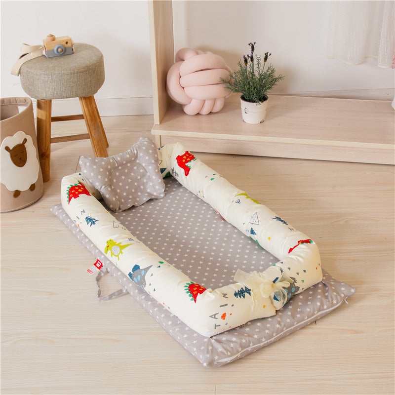 Cotton Portable Bed Is Removable And Washable - GuGuTon baby store - Baby Fashion - Toddlers Outfits - Babies Outfits - Toddler Clothes - Kids Clothing - Newborn Clothes - Newborn Wear - Kids Wear - Trending Clothes - Trending Outfits - Fall Fashion - Winter Fashion - Girls Clothes - Boys Clothes - Babies Wear - Kids Accessories - KidsWear - Summer Clothes - Summer Fashion - Summer Trend - Falls Sweaters - Tops - Bottom - Jeans - Blouse - Dresses - Newborn Dresses - Toys
