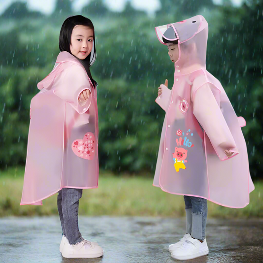 Hooded Waterproof Raincoat- Lightweight & Durable