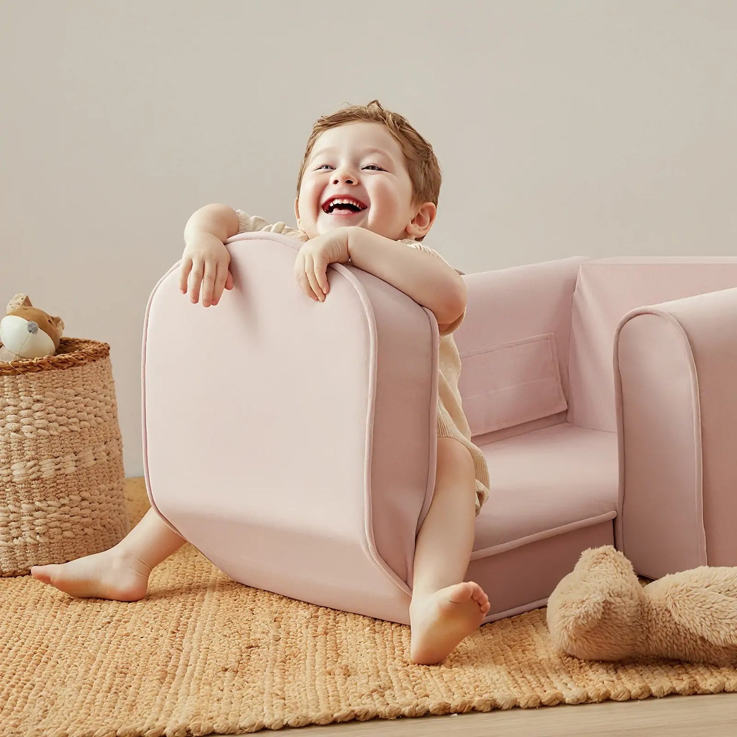 GentleSnug Kid Chair - Pink
