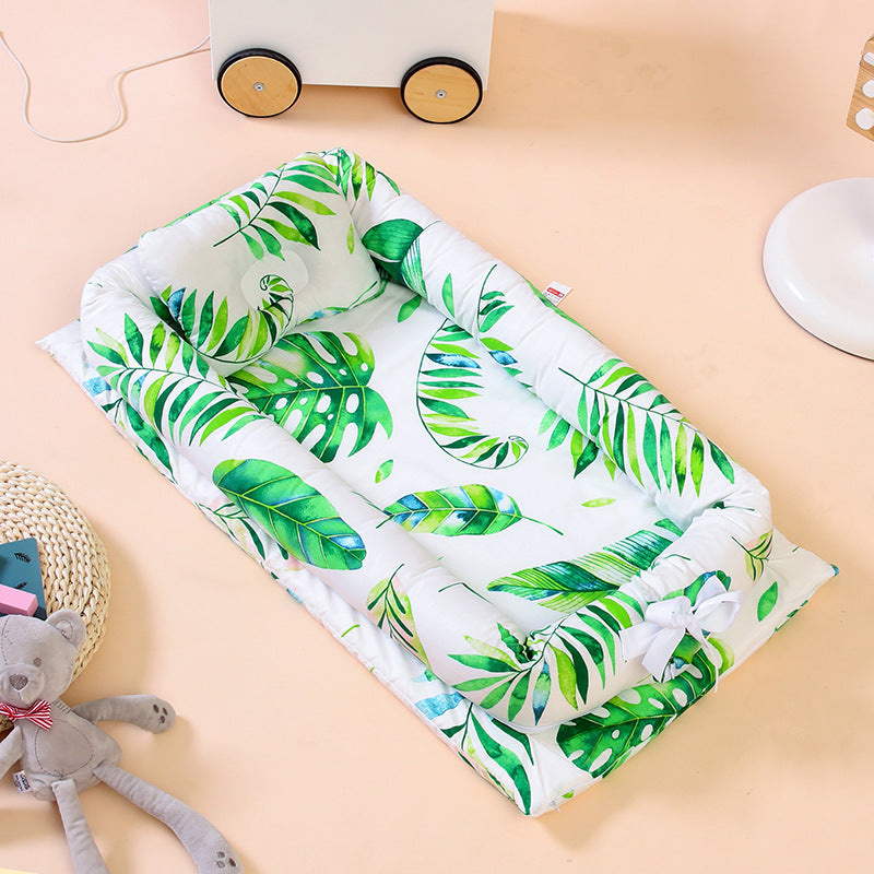 Cotton Portable Bed Is Removable And Washable - GuGuTon baby store - Baby Fashion - Toddlers Outfits - Babies Outfits - Toddler Clothes - Kids Clothing - Newborn Clothes - Newborn Wear - Kids Wear - Trending Clothes - Trending Outfits - Fall Fashion - Winter Fashion - Girls Clothes - Boys Clothes - Babies Wear - Kids Accessories - KidsWear - Summer Clothes - Summer Fashion - Summer Trend - Falls Sweaters - Tops - Bottom - Jeans - Blouse - Dresses - Newborn Dresses - Toys