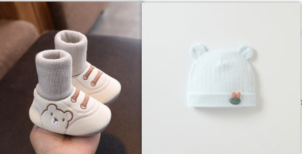 Angel Baby Cloth Shoes Simple Baby Indoor Non-slip Toddler Shoes