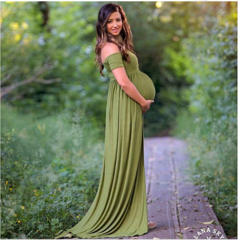 Diana Mommy Very Elegant Maternity Maxi Dress