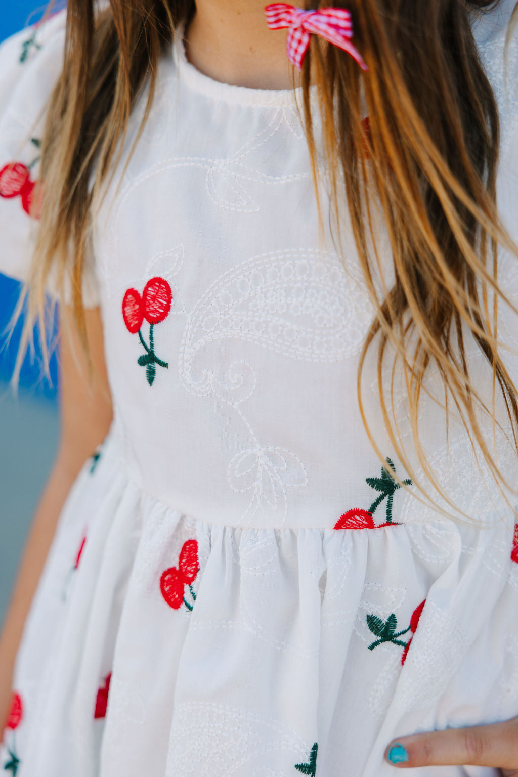 Wild Cherry Puff Dress