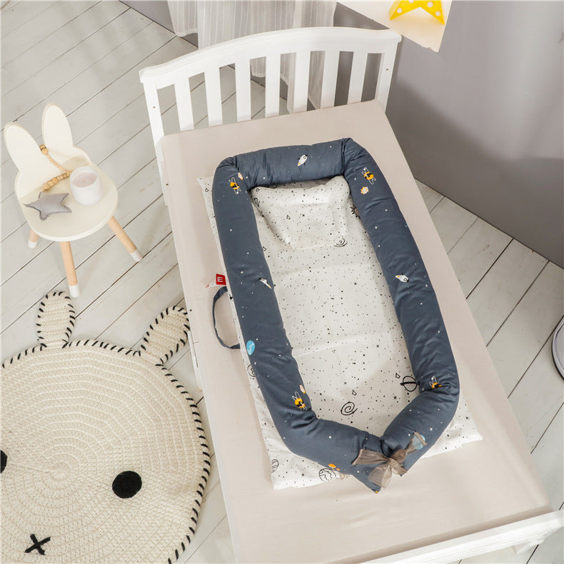 Cotton Portable Bed Is Removable And Washable - GuGuTon baby store - Baby Fashion - Toddlers Outfits - Babies Outfits - Toddler Clothes - Kids Clothing - Newborn Clothes - Newborn Wear - Kids Wear - Trending Clothes - Trending Outfits - Fall Fashion - Winter Fashion - Girls Clothes - Boys Clothes - Babies Wear - Kids Accessories - KidsWear - Summer Clothes - Summer Fashion - Summer Trend - Falls Sweaters - Tops - Bottom - Jeans - Blouse - Dresses - Newborn Dresses - Toys